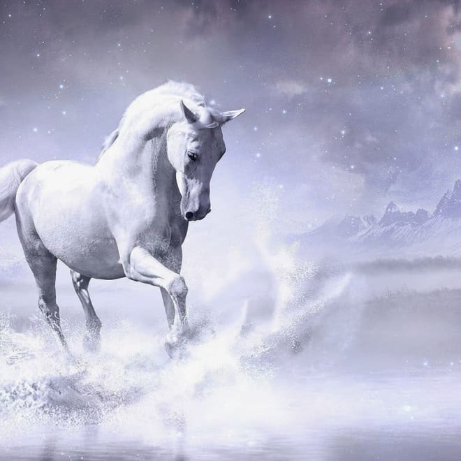 Image of: White Horse Prophecy